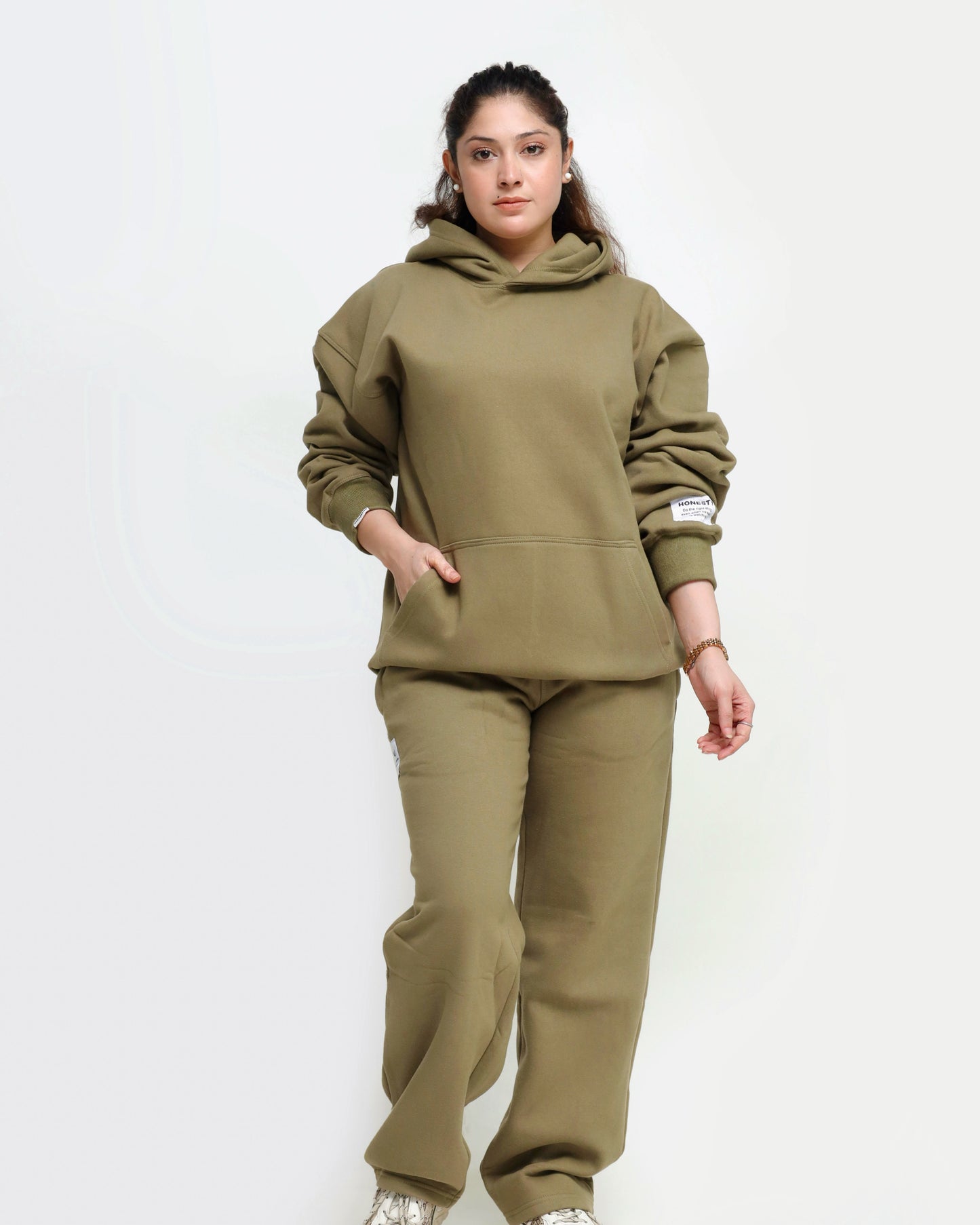 Heavyweight Set – Hoodie & Straight-Leg Pants
